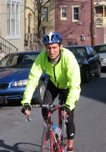 Christopher Fitz training for the Homeless Horizons Bike Tour Christopher Fitz training for the Homeless Horizons Bike Tour