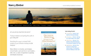 Website design for NancyBieber.com